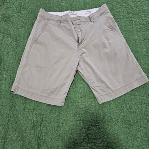 Levi's Tan Flat Front Summer Shorts